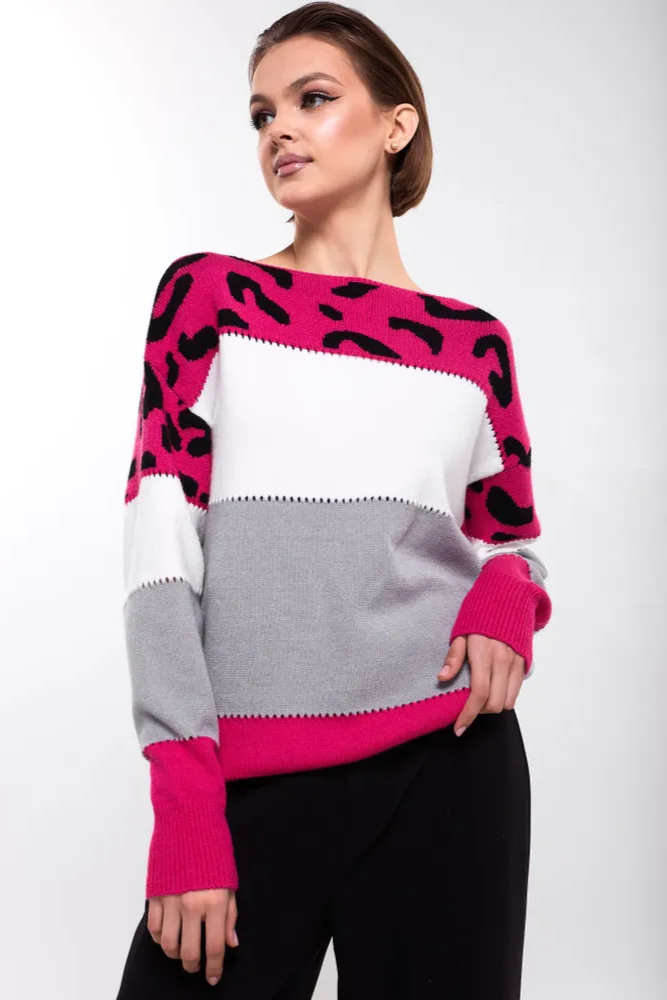Léopard Chic | Pull Polaire